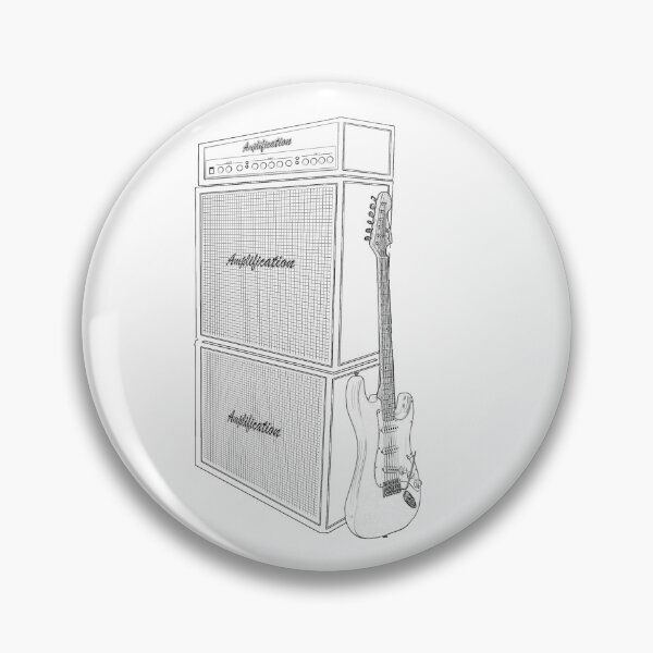 Item preview, Electric Guitar and Amplifier Sketch designed and sold by ghzdickinson.