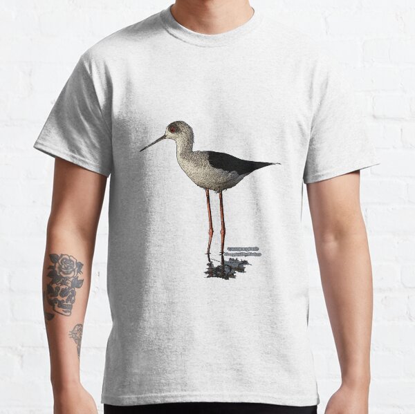 Black-winged Stilt - Inspired By Waders Classic T-Shirt
