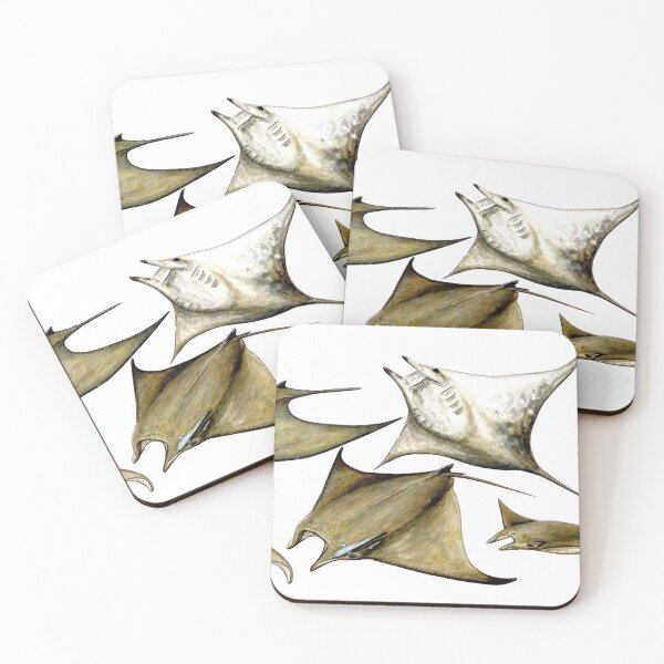 Item preview, Chilean devil manta ray (Mobula tarapacana) designed and sold by chloeyzoard.