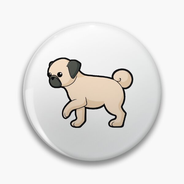 Item preview, Cute Pug designed and sold by GoldenArchelon.
