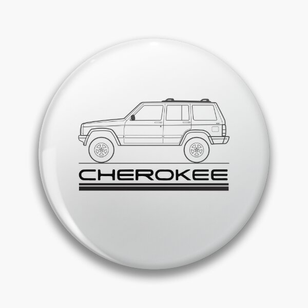 Item preview, 97 to 01 - Cherokee XJ Stock 4 door outline (classic) designed and sold by MandalaPics.