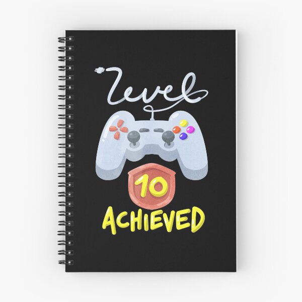 Item preview, Level 10 Unlocked Tenth Birthday for gamer girls and boys designed and sold by groovezero.