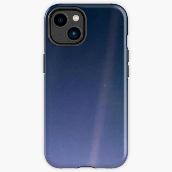 Pale Blue Dot. Voyager 1's image of Planet Earth from 6 billion kilometers. iPhone Tough Case