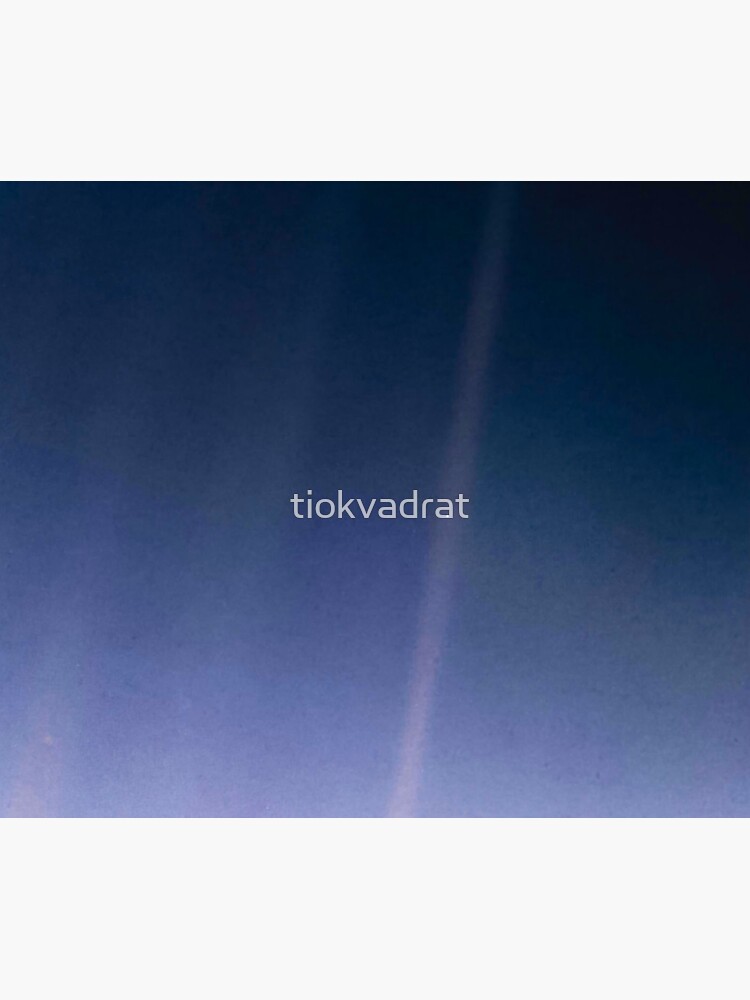 Pale Blue Dot. Voyager 1's image of Planet Earth from 6 billion kilometers. by tiokvadrat
