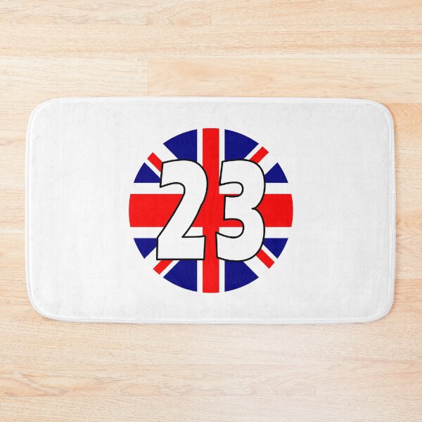 Item preview, UK flag with number 23 - twenty three designed and sold by AllShirts21.