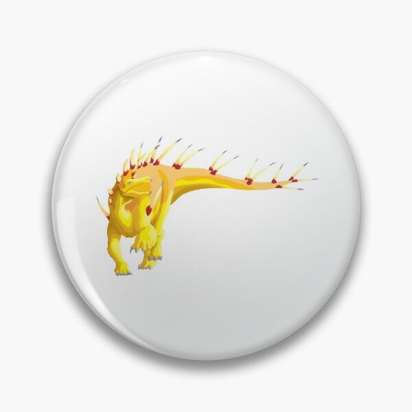Item preview, Gold Kentrosaurus designed and sold by GoldenArchelon.