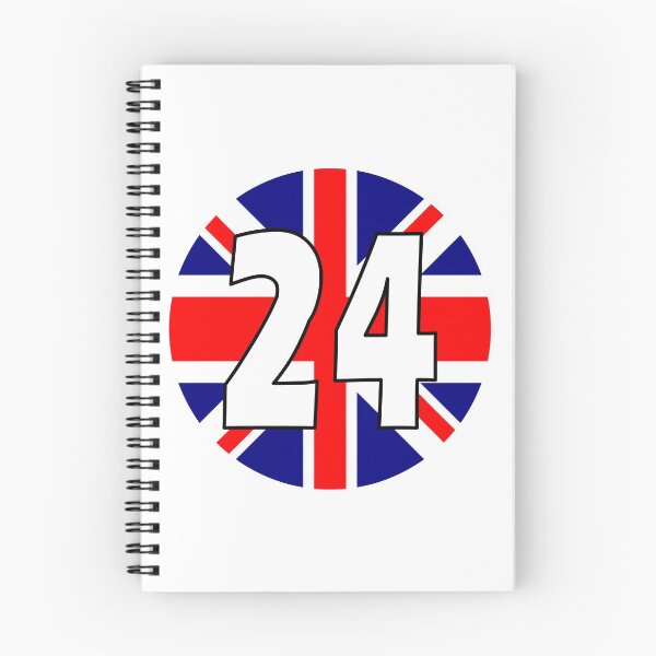 Item preview, UK flag with number 24 - twenty four designed and sold by AllShirts21.