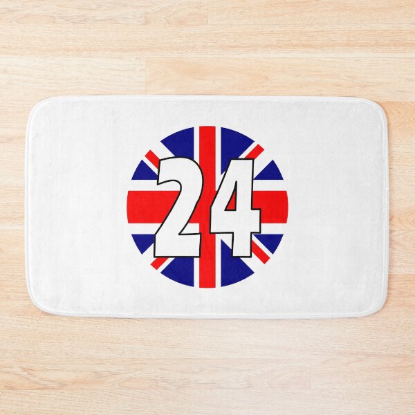 Item preview, UK flag with number 24 - twenty four designed and sold by AllShirts21.