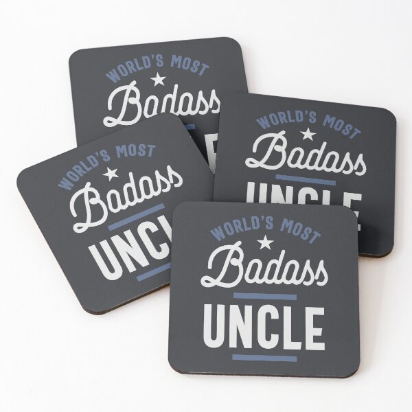 Item preview, Mens World's Most Badass Uncle Gift designed and sold by cidolopez.