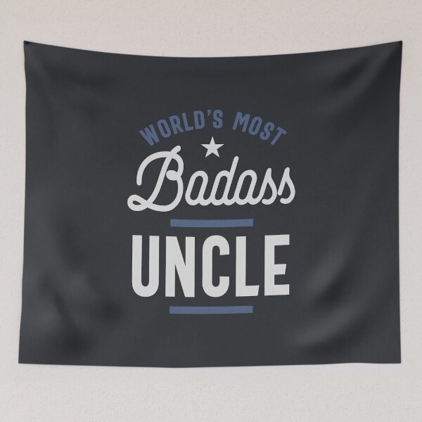 Item preview, Mens World's Most Badass Uncle Gift designed and sold by cidolopez.