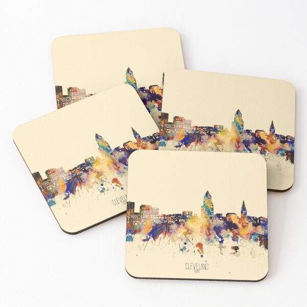 Item preview, cleveland skyline designed and sold by BekimART2.