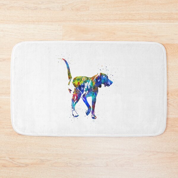 Item preview, American foxhound, American foxhound watercolor, American foxhound dog designed and sold by Rosaliartbook.
