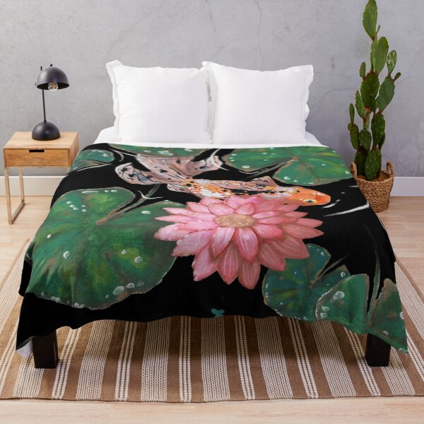 Item preview, Goldfish under waterlillies designed and sold by ChrisInks.