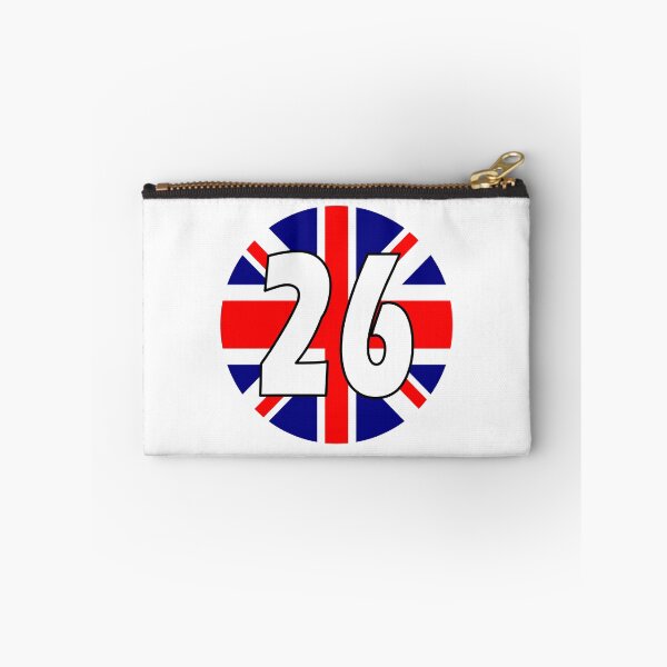 Item preview, UK flag with number 26 - twenty six designed and sold by AllShirts21.
