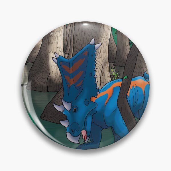 Item preview, Dinosaur Swamp - Chasmosaurus designed and sold by GoldenArchelon.