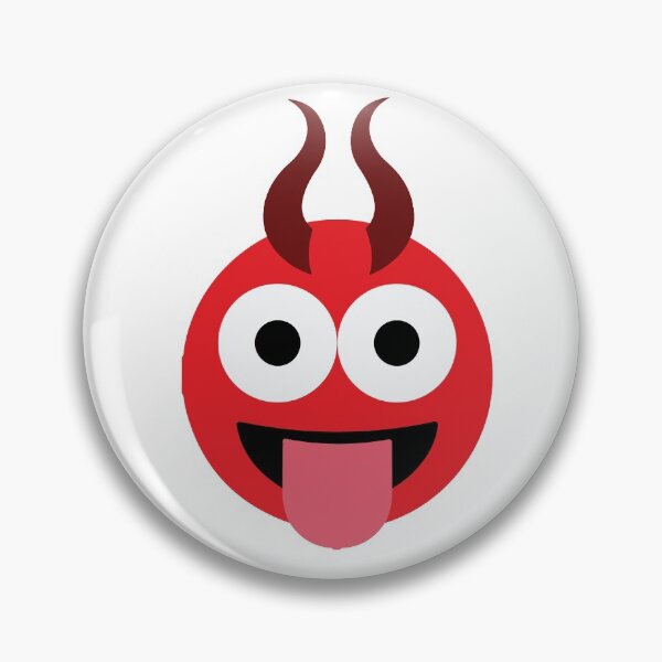 Item preview, Devil Horns Emoticon designed and sold by Rustic Valley Studio.