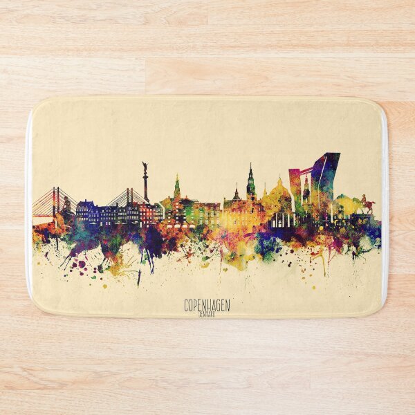 Item preview, copenhagen skyline designed and sold by BekimART2.