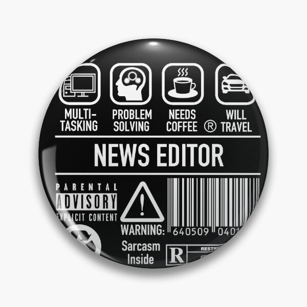 Item preview, Funny News Editor - Job Title Costume designed and sold by JukeLox.