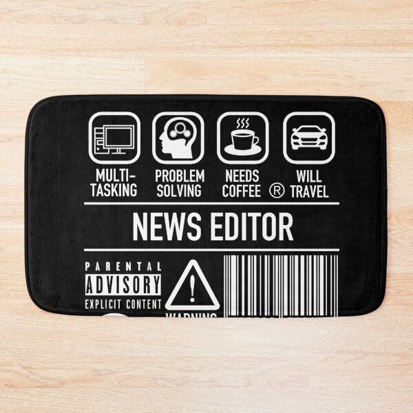 Item preview, Funny News Editor - Job Title Costume designed and sold by JukeLox.