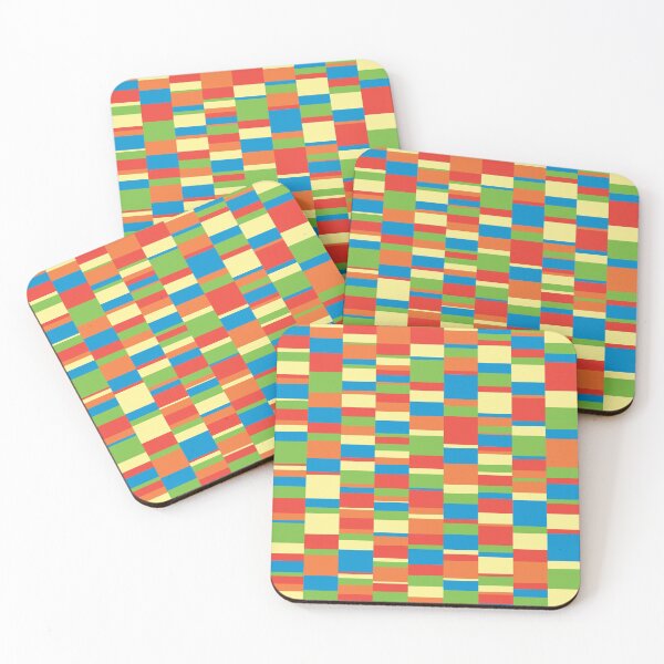 Item preview, Scenic Stripes Blocks Pattern designed and sold by TheArtism.