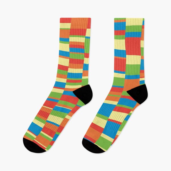 Item preview, Scenic Stripes Blocks Pattern designed and sold by TheArtism.