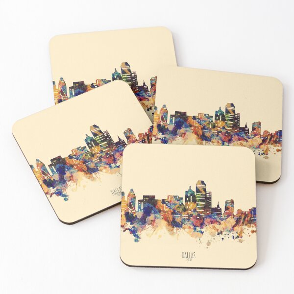 Item preview, dallas skyline designed and sold by BekimART2.