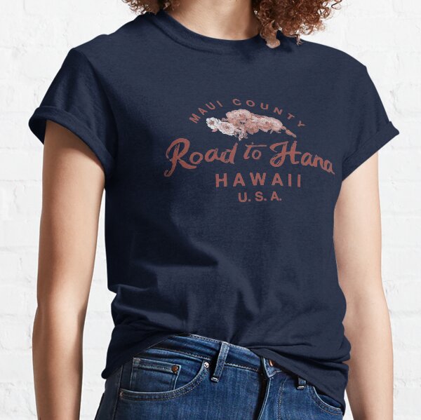 Item preview, Hawaii Maui Road to Hana Vintage Hawaiian Floral designed and sold by IronEcho.