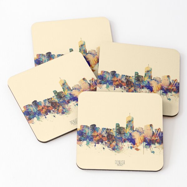 Item preview, denver skyline designed and sold by BekimART2.