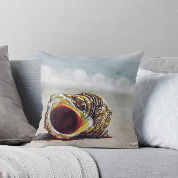 Item preview, Chestnut Turban Shell on the Beach designed and sold by JLSchlegelArt.