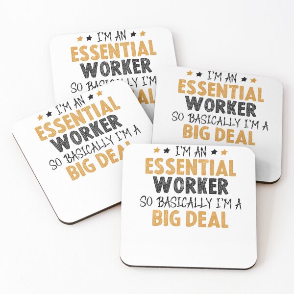 Item preview, Essential Worker Big Deal, Essential Worker shirt, Essential Hero Quarantine shirt designed and sold by Noussairox.