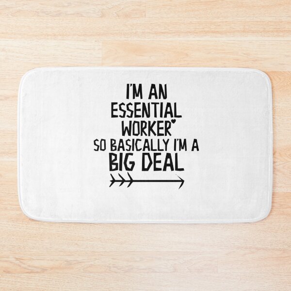 Item preview, Essential Worker Big Deal, Essential Worker shirt, Essential Hero Quarantine shirt designed and sold by Noussairox.