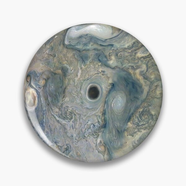 Artikelvorschau, Nahaufnahme der stürmischen Oberfläche der nördlichen Hemisphäre des Jupiter entworfen und verkauft von Glimmersmith.