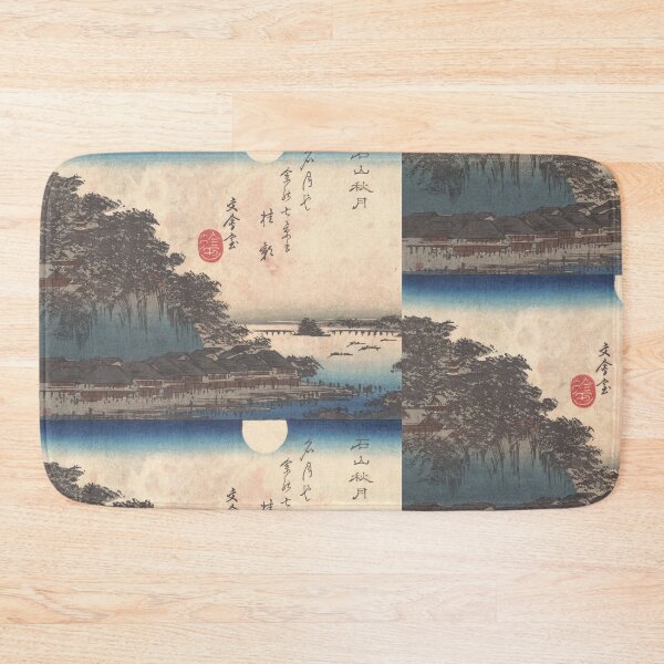 Item preview, Autumn Moon at Ishiyama, from the series Eight Views of Ōmi ... designed and sold by Tizeru.