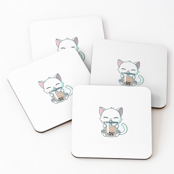 Item preview, Boba cat designed and sold by oceanaperture.