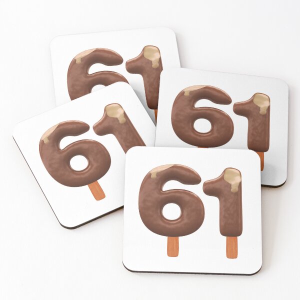 Item preview, 61 Ice Cream Sixty One Number 3d Chocolate designed and sold by HelloFromAja.