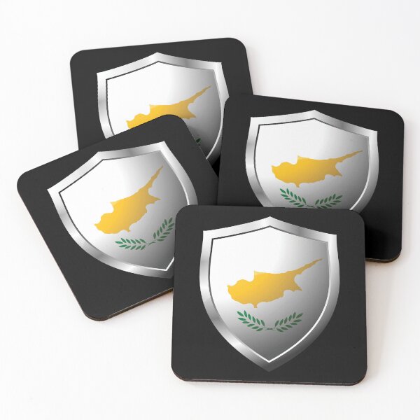 Item preview, Strong Cyprus Flag Shield Country designed and sold by HelloFromAja.