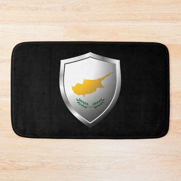 Item preview, Strong Cyprus Flag Shield Country designed and sold by HelloFromAja.