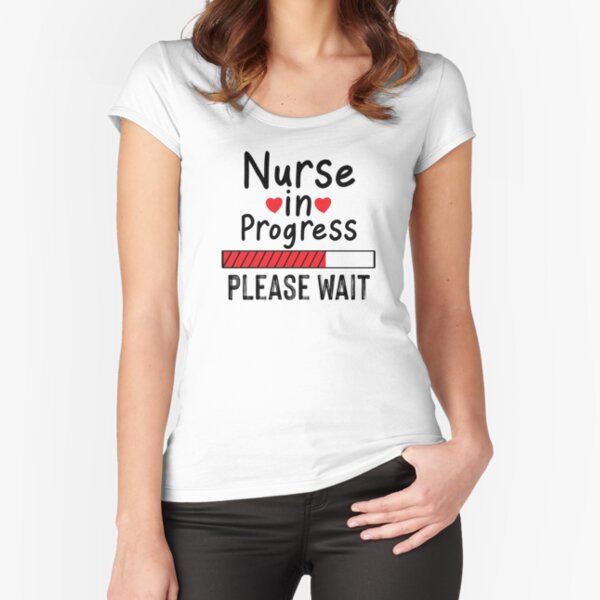 Nurse in progress shirt/Nurse shirt/Nursing student shirt/Nursing