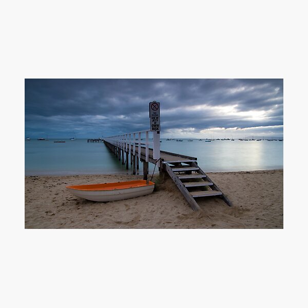The Baths Jetty Sorrento Front Beach Photographic Print