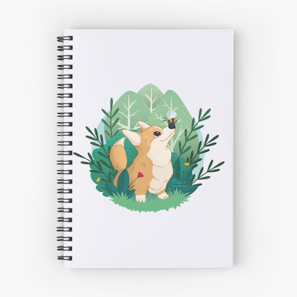 Item preview, Corgi and bee designed and sold by zoefdesign.