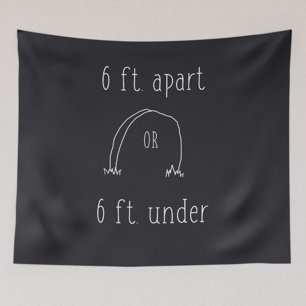 Item preview, Stay 6 ft Apart designed and sold by sjsketches.