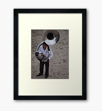 Tuba Framed Print