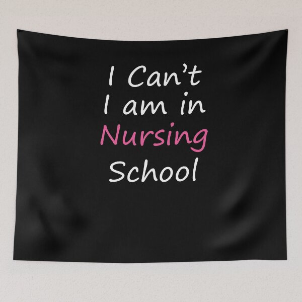 Item preview, Nurse Shirt, Nursing Student, I Can't I am in Nursing School, Funny Nursing School Shirt, Nurse gift, Nursing School Shirt, Future Nurse designed and sold by Noussairox.