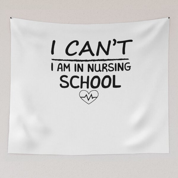 Item preview, Nurse Shirt, Nursing Student, I Can't I am in Nursing School, Funny Nursing School Shirt, Nurse gift, Nursing School Shirt, Future Nurse designed and sold by Noussairox.
