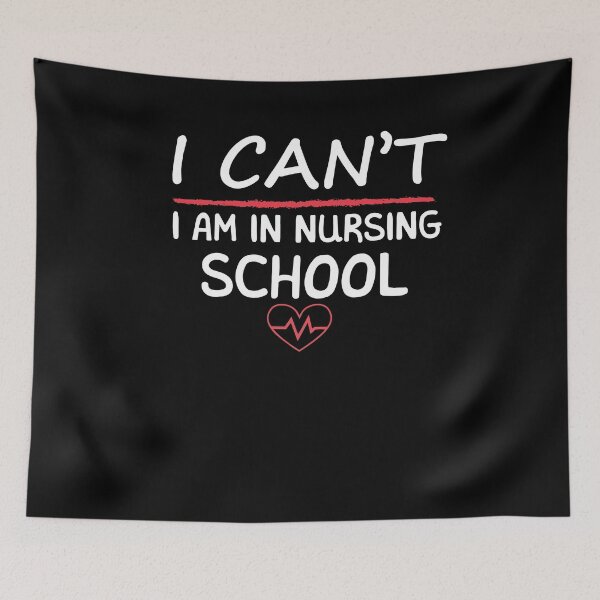 Item preview, Nurse Shirt, Nursing Student, I Can't I am in Nursing School, Funny Nursing School Shirt, Nurse gift, Nursing School Shirt, Future Nurse designed and sold by Noussairox.