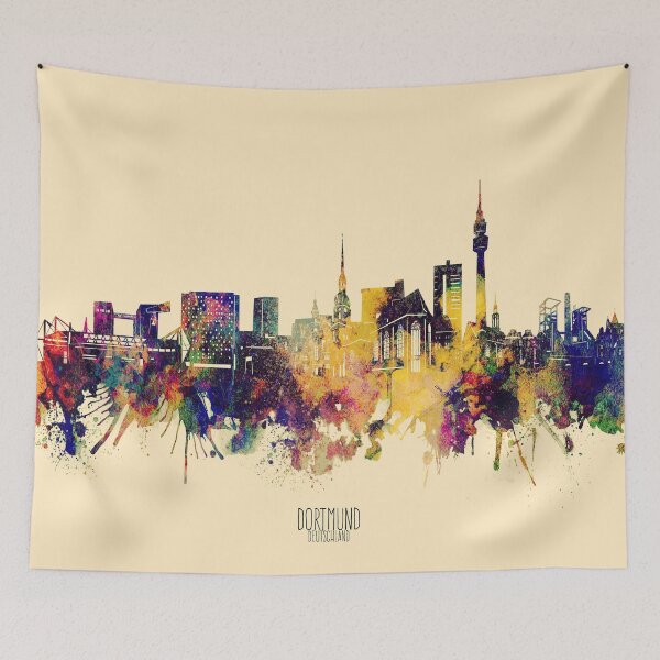 Item preview, dortmund skyline designed and sold by BekimART2.