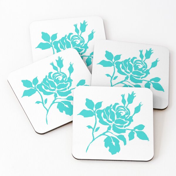 Item preview, Turquoise Roses designed and sold by PageDesigns.
