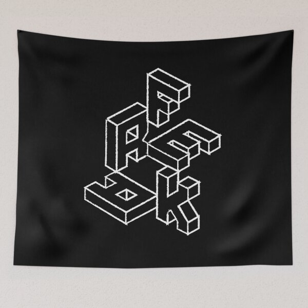 Item preview, Freak - Isometric Typography designed and sold by tos42.