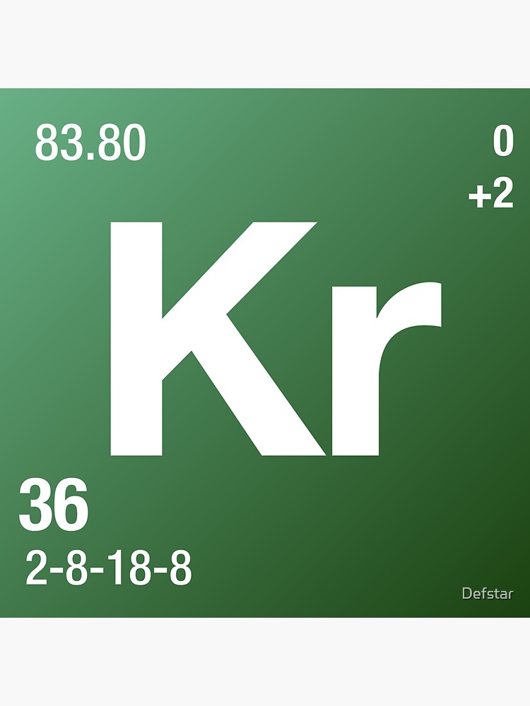 krypton element symbol