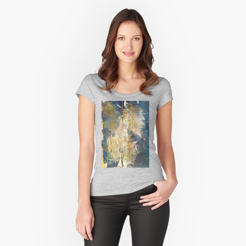 Item preview, Fitted Scoop T-Shirt designed and sold by ElenaWhiskers.